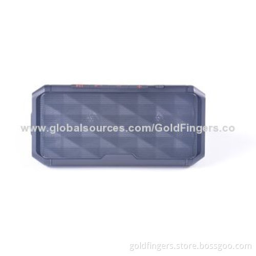 Portable Speaker, Hands-free, Supports NFC/Mic/Line-in/3W x 2, Powerful BassNew